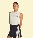 Claudia sleeveless polo shirt