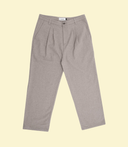Pantalon à plis doubles