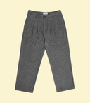 Pantalon à plis doubles