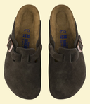 Sandales Boston en suède