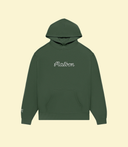 Hoodie manche longue Fresque - Olivine