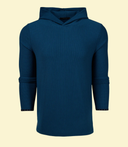Traverse Waffle Hoodie - Blue