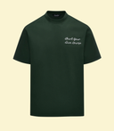 Chandail manche courte Chart your own course - Vert foncé