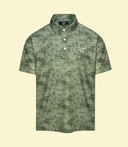 Polo manche courte Signature - Vert chasse