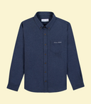 Chemise en flanelle  - Bleu marin