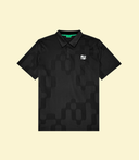 Polo performance en mesh - Noir