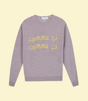 Chandail manche longue Buzelin - Rose cendré