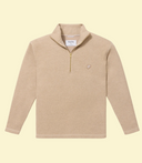 Veste Herringbone 1/2 zip - Crème