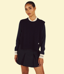 Elspeth Tank Top - Navy Blue