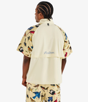 Coupe vent Blue Jay - Soft yellow & imprimé oiseaux
