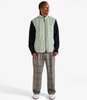 Pantalon à plis Emmett - À carreaux