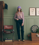 Chandail manche longue Buzelin - Rose cendré