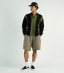 Chandail manche longue Gibson - Noir et vert