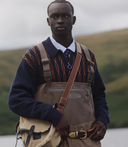 Polo manche longue Links - Bleu marin