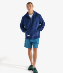 Chandail manche longue 1/4 zip Castello - Bleu foncé