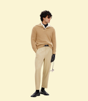 Pantalon à plis