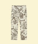 Pantalon à plis - Motif Oiseaux