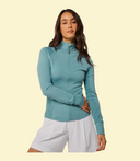 Veste à zip Soleil - Agave