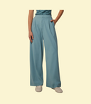 Pantalon jambe large - Agave