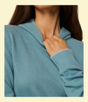 Chandail capuchon Koho - Agave