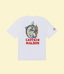 Chandail manche courte Vista Capitaine - Blanc